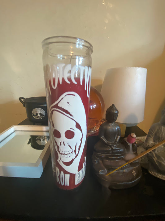 Protection candles