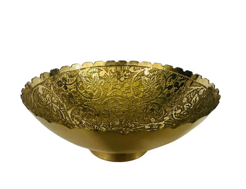 Brass Bowl Burner Vintage Style