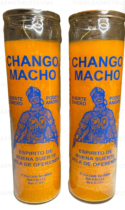 Chango Macho Good luck candle